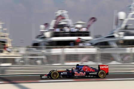 Макс Ферстаппен на Гран При Абу-Даби 2015