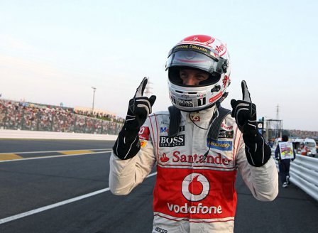 Дженсон Баттон, победа на Гран При Японии 2011