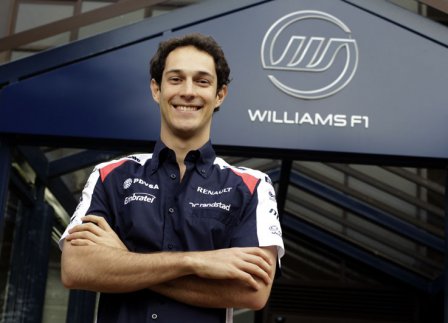 Бруно Сенна на базе команды Williams