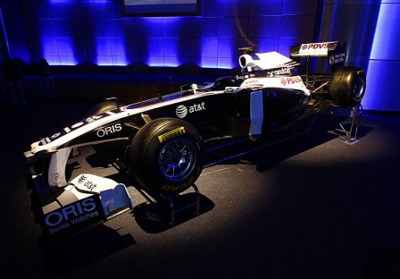 Окончательная версия раскраски Williams FW33 2011