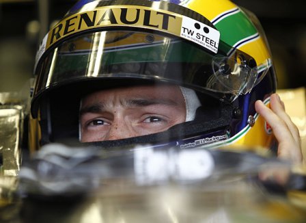 Бруно Сенна, тренировочные заезды за Renault на Гран При Венгрии 2011