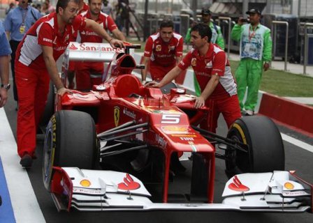 Болид Ferrari Фернандо Алонсо, Индия 2012