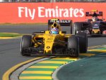Джолион Палмер в гонке на Гран При Австралии 2016