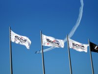 Флаги на Гран При России 2014