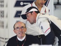 Сэр Фрэнк Уильямс и Рубенс Баррикелло на Гран При Венгрии 2011