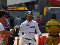 Фернандо Алонсо на Гран При Монако 2016