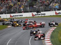 Старт Гран При Австралии 2010